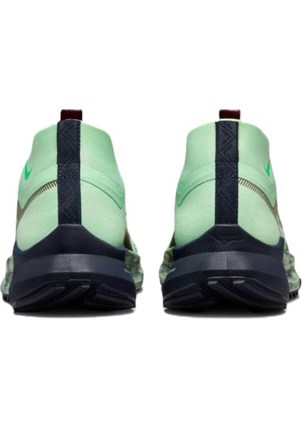 React Pegasus Trail 4 Goretex Su Geçirmez Reflektörlü Yürüyüş Koşu Ayakkabısı Yeşil-Lacivert