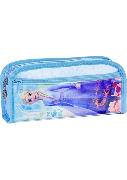 Büyük Kapasiteli ve Leke Tutmaz Aisha Çift Katlı Kırtasiye Çantası (Yurt Dışından)