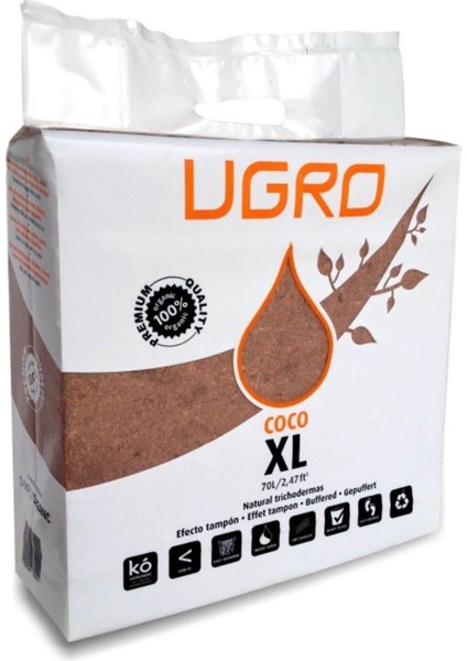 Xl Rhiza Coco 70 Litre Hindistan Cevizi Toprağı