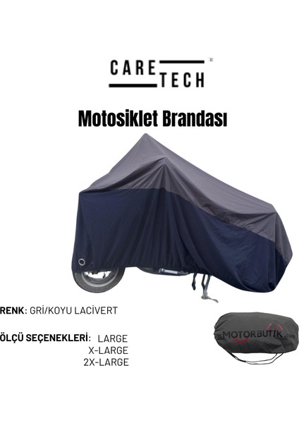 Care Tech Motosiklet Brandası CT-B101 2X Large
