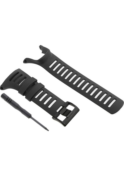 Suunto Ambit Için Su Geçirmez Askı 1/2/3 Izle Kadın Erkek Siyah Için Değiştirin Siyah (Yurt Dışından)