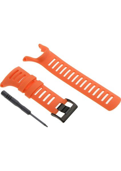 Suunto Ambit3 Için Kauçuk Kol Grupları Ambit 2 Ambit 1 Siyah Turuncu (Yurt Dışından)