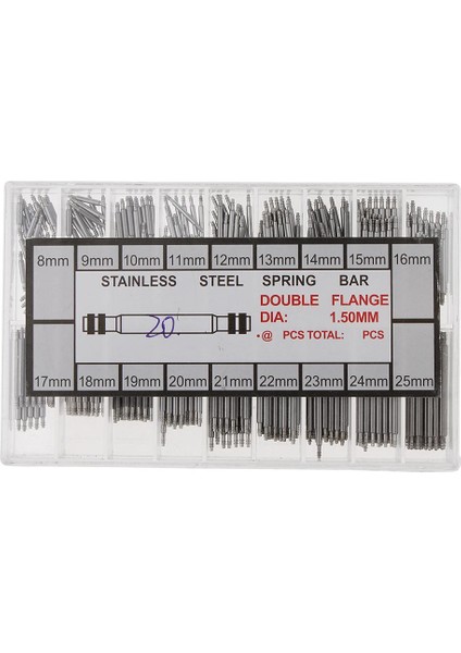 Paslanmaz Çelik Watch Band Bahar Çubuğu Strap Link Pimleri Saatçi Araçları Için - 360 Adet (Yurt Dışından) fiyatları