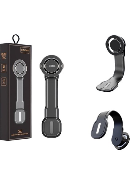 Araç Cep Telefonu Tutucusu Magsafe Manyetik Araç Navigasyon Tutucusu Merkezi Kontrol Enstrüman Standı (Yurt Dışından)