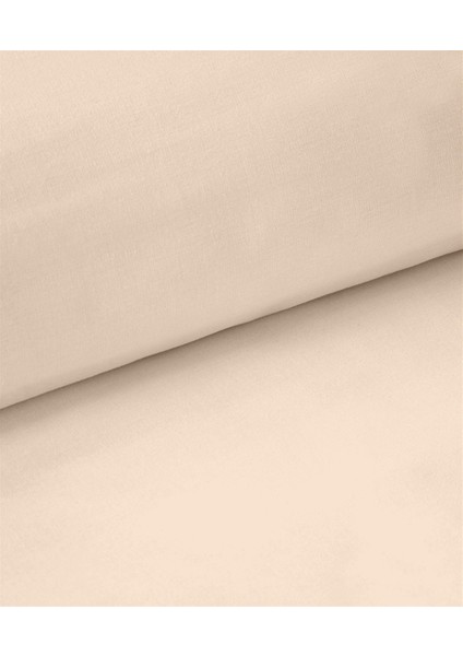 Organik Pamuk Akfil Nevresim Seti Çift Kişilik 200 x 220 cm Pudra modelleri