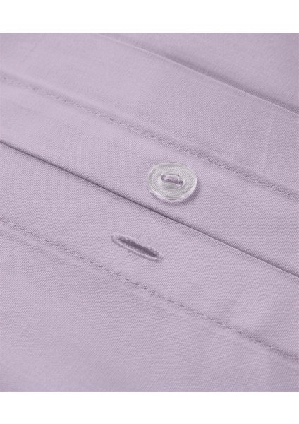Organik Pamuk Akfil Nevresim Seti Çift Kişilik 200 x 220 cm Lila fırsatları
