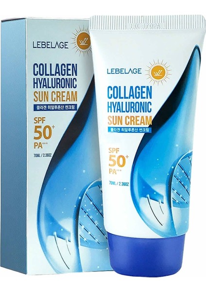 Kolajen Güneş Kremi Spf 50 + Pa +++ Collagen Hyaluronic Sun Cream 8809715722113, One Size