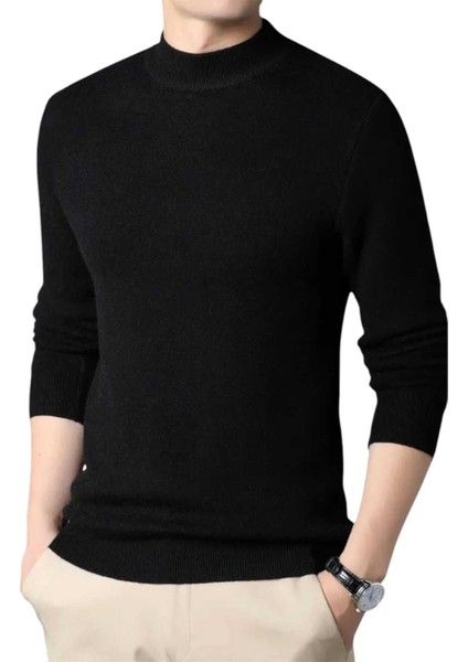 3'lü Erkek Tüylenmeyen Yarım Boğazlı Triko Kazak Yarım Balıkçı Triko Kazak fiyatları