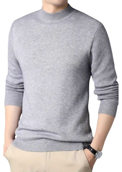 2'li Erkek Tüylenmeyen Yarım Boğazlı Triko Kazak Yarım Balıkçı Triko Kazak indirimleri