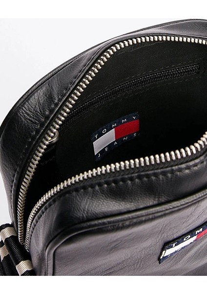 Erkek Siyah Askılı Çapraz Omuz Çantası modelleri