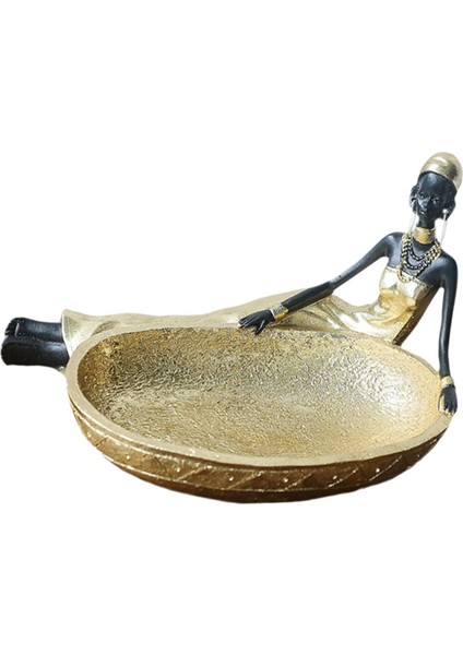 Afrika Heykelcik Kız Depolama Tepsi Heykeli Odası Girişi Ev (Yurt Dışından) fırsatları