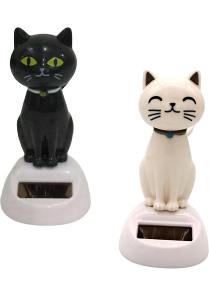 2 Güneş Enerjili Dans Oyuncakları Paneli Ev Için Güneş Enerjili Heykel *cat (Yurt Dışından) fiyatları