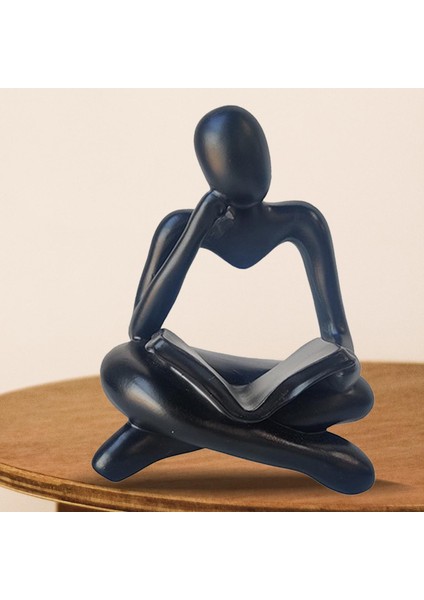 Cindykaewly Soyut Düşünür Heykeli Dekor Için Icı Süsleme El Sanatları (Yurt Dışından) modelleri