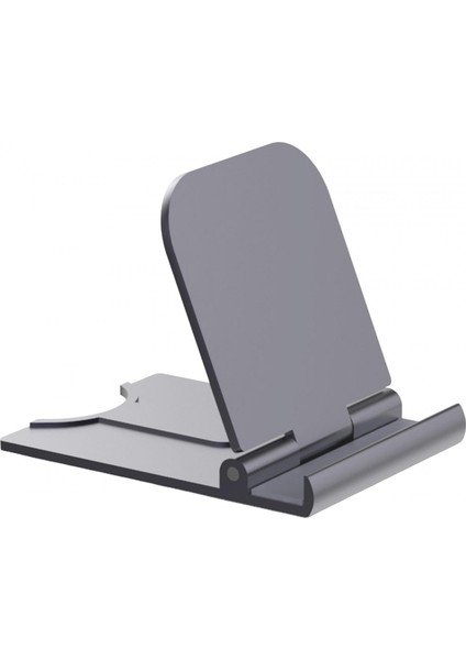 Cep Telefonu Stand Ayarlanabilir Metal Çok Açılı Beşik Stand Masa Aksesuarları Siyah (Yurt Dışından) fiyatları