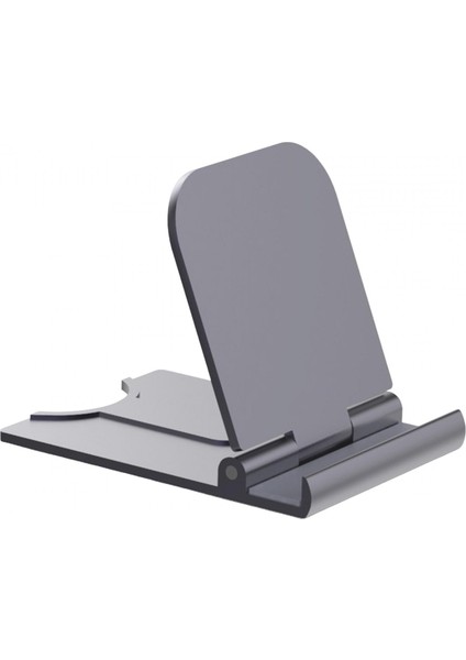 Cep Telefonu Stand Ayarlanabilir Metal Çok Açılı Beşik Stand Masa Aksesuarları Siyah (Yurt Dışından) modelleri