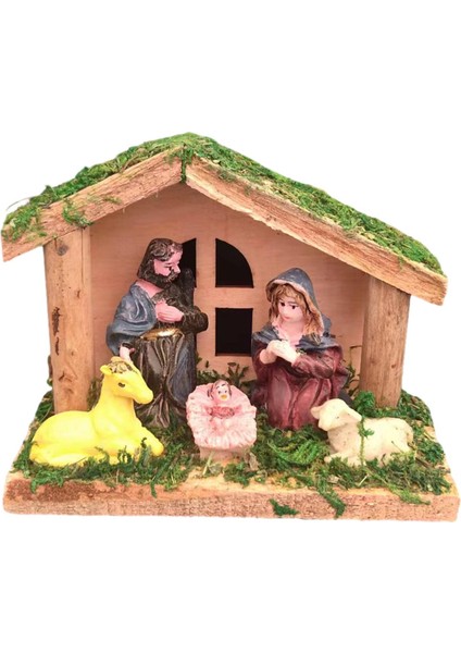 Doğum Figürleri Ev Dekorasyonu Orta Parçası Heykeller Noel (Yurt Dışından)