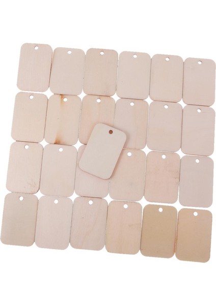 100 Doğal Boş Ahşap Dikdörtgen Düğün Noel Için I (Yurt Dışından) modelleri