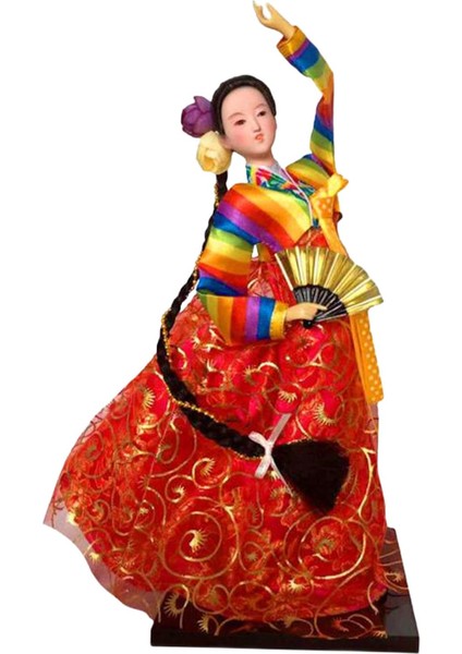 Hanbok Dekoru Minyatür Kadın Heykeli Geyşa Kimono Heykelciğ (Yurt Dışından) fiyatları