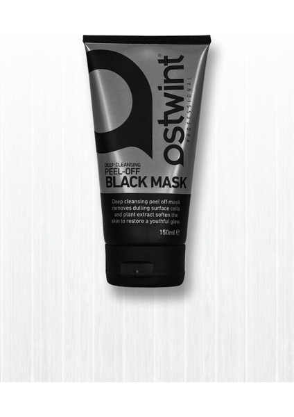 Professional Peeling Gel, Soyulabilir Siyah Maske 150ml Aydınlatıcı, Canlandırıcı, Pürüzsüzleştirici