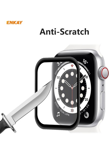 Apple Watch S 6/5/4/se 40MM Için 2 Adet Apple Watch Serisi 6/5/4/se 40MM Için Tam Ekran Film (Yurt Dışından)