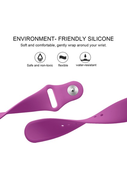 Silikon Yedek Kayış Kordonlu Saat Boyutu: S (Yurt Dışından) indirimleri