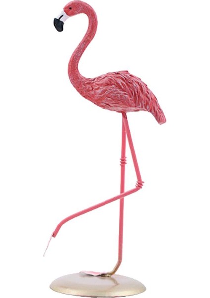 1 Adet Pembe Flamingo Flamingo Heykelciği Çim Bahçe Dekorasyon Dekoru Gerçekçi A (Yurt Dışından)