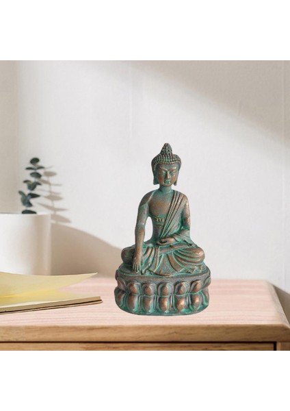 Buda Heykeli Meditasyon Buda Dekoratif Figürü Mikro I (Yurt Dışından)