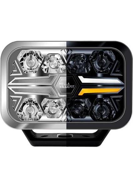 Off-Road Valuefit Blade LED Uzun Far Krom 36W 9" Beyaz-Amber Isik 1FJ357199-081 fiyatları