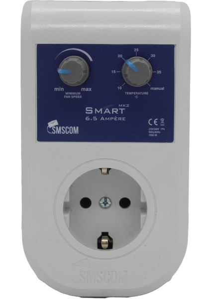 Smart Mk2 Isı/fan Controller 6,5 A