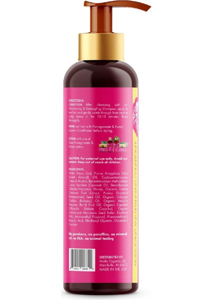 Pomegranate & Honey Nemlendirici ve Dolaşıklık Açıcı Saç Kremi 355ML