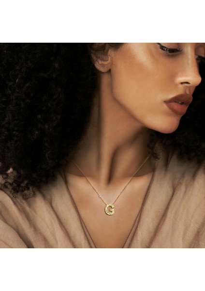 Pırlanta 14 Ayar Altın Kalemli G Harfi Kolye fiyatları