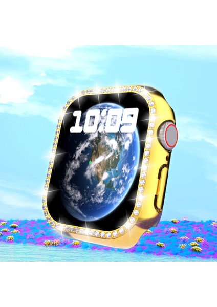 Apple Watch 10/11 Serisi 46mm Kenar Taşlı Kasa Koruyucu modelleri