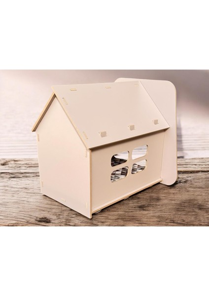 ED PET DİZAYN Caramel 30*50 Kedi Köpek Evi Latte Renk ,yıkanabilir Kumaş Minderi ile Beraber fırsatları