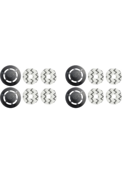 2x Deebot X1 Omni Paspas Tutucu Aksesuarları X1 Turbo Robotlu Süpürge Paspas Bezi Yedek Yedek Parça (Yurt Dışından)