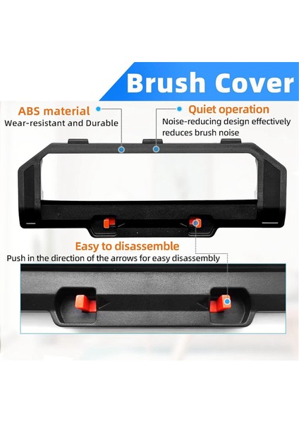 Robot Süpürge WVCR200S Yedek Parça Takımı Için Ana Yan Fırça Hepa Filtresi (Yurt Dışından) indirimleri