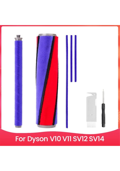 V10,V11,SV12,SV14 Temizleyici, Vakum Aparatı Için Yumuşak Rulo Fırça Değiştirme Seti (Yurt Dışından)