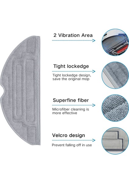 S8 /s8+/plus/pro Ultra Robot Süpürge Için 18 Adet Aksesuar Seti Çift Ana Fırça Yan Filtre Paspas (Yurt Dışından) fırsatları