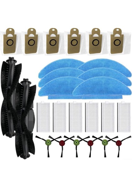 I8 Için Q6-Se Robot Süpürge Ana Yan Fırça Hepa Filtre Paspas Bezi Toz Torbaları Yedek Parçaları (Yurt Dışından) modelleri