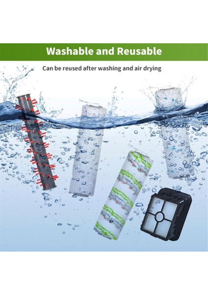 Crosswave 2554 2554A Vakumlu Süpürme Robotu Aksesuarları Için 7 Adet Silindir Fırça ve Filtre Değişimi (Yurt Dışından) indirimleri