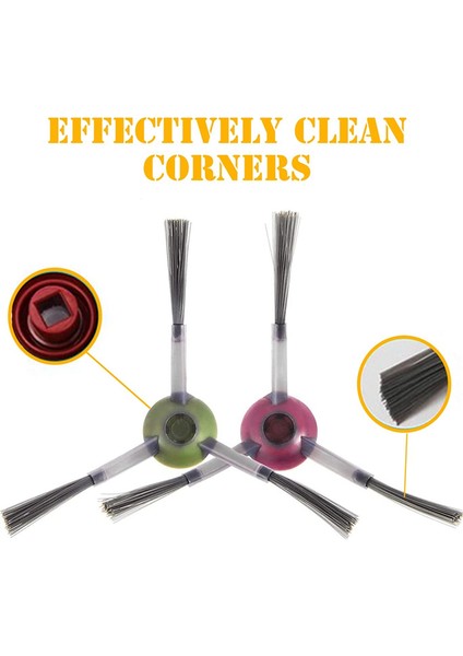 Ana Fırça Yan Fırça Hepa Filtresi Ecovacs 950 920 T5 ile Uyumlu (Yurt Dışından)