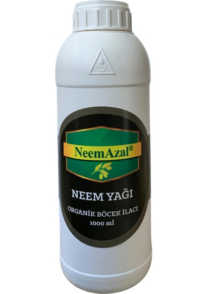 Neem Yağı T/s Organik Böcek Ilacı 1 Litre