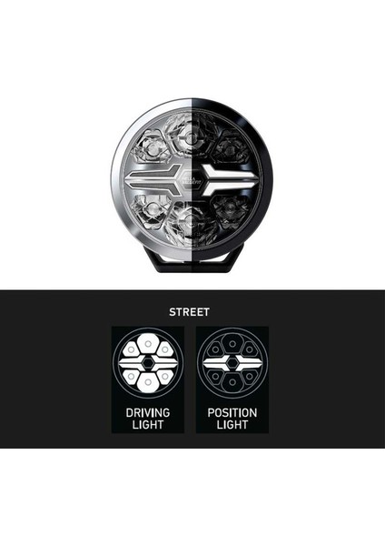 Off-Road Valuefit Blade LED Uzun Far Siyah 18W 9" Beyaz Isik 1FJ357199-051 fiyatları