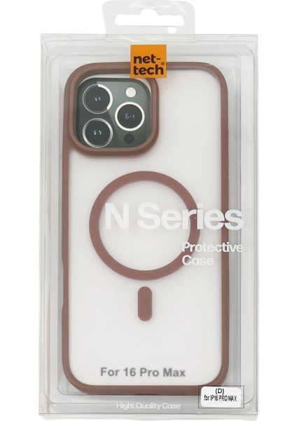 Apple iPhone 16 Pro Max Uyumlu NT-N060 Arka Koruma Kılıf