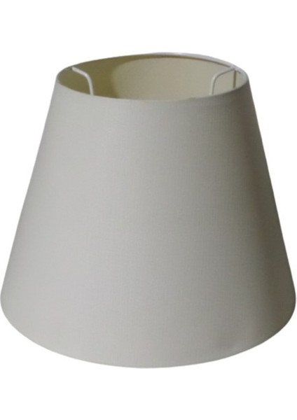 Krem Pvc Abajur Başlığı Çocuk Odası Yatak Odası