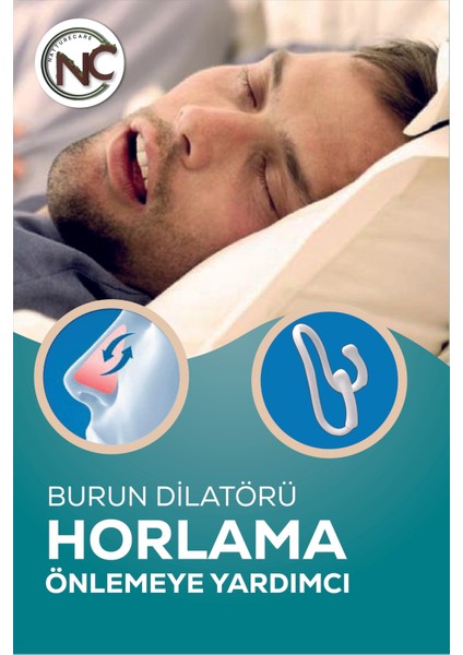 Horlamaa Önlemeyee Yardımcı Burun Dilatörü Nefes Alma Cihazı Burun Tıkanıklığına ve Horlamaya Son