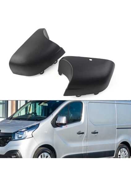 Opel/vivaro 2014-2018 NV300 2014-2021 Trafic Van 14-22 Için 1 Çift Ön Alt Alt Kanat Ayna Kapağı (Yurt Dışından) indirimleri