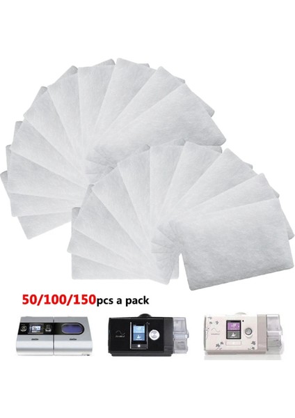 100 Adet Tek Kullanımlık Evrensel Yedek Filtreler Pamuk Filtre Uyku Airsense 10 AIRCURVE10 S9 Cpap (Yurt Dışından)