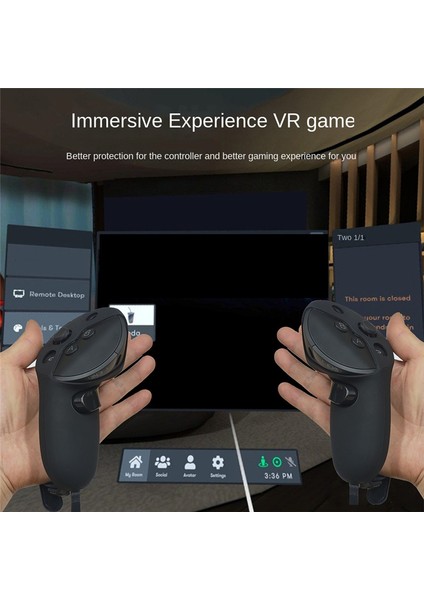 Koruyucu Kapak Vr Denetleyici Silikon Kabuk Kapak Pro Vr Kulaklık Aksesuarları Için Ayarlanabilir Mafsal Kayışı (Yurt Dışından) modelleri