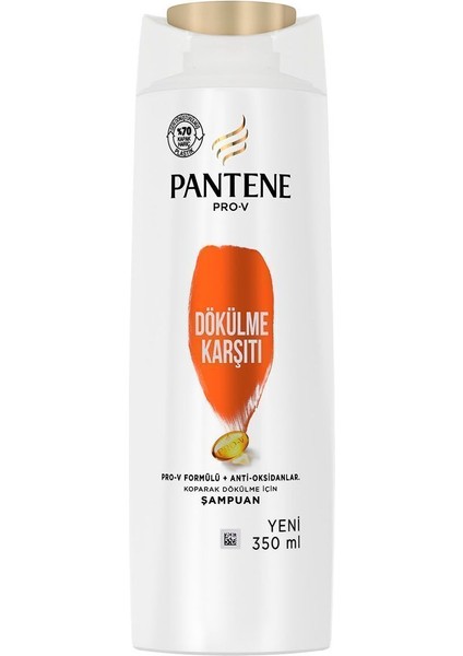 Şampuan Pro-V Dökülme Karşıtı 350 ml x 4