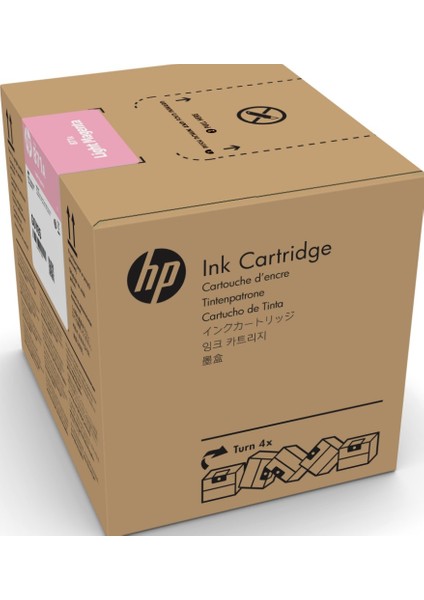 ProtterSarfHp 871C Light Magenta 3 Litrelik Açık Kırmızı Orijnal Latex Mürekkep Kartuşu (G0Y84C)